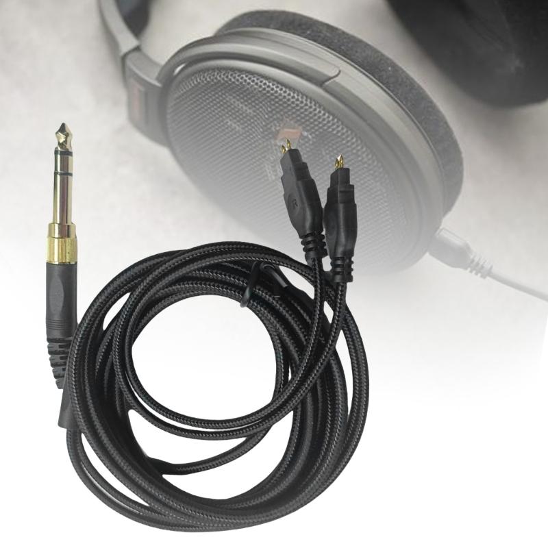 Quality Audios Cord Compatible for HD580 HD600 HD650 HD660S HD6XX Earphones Replacement Audios Upgrades Cable 78.74inch