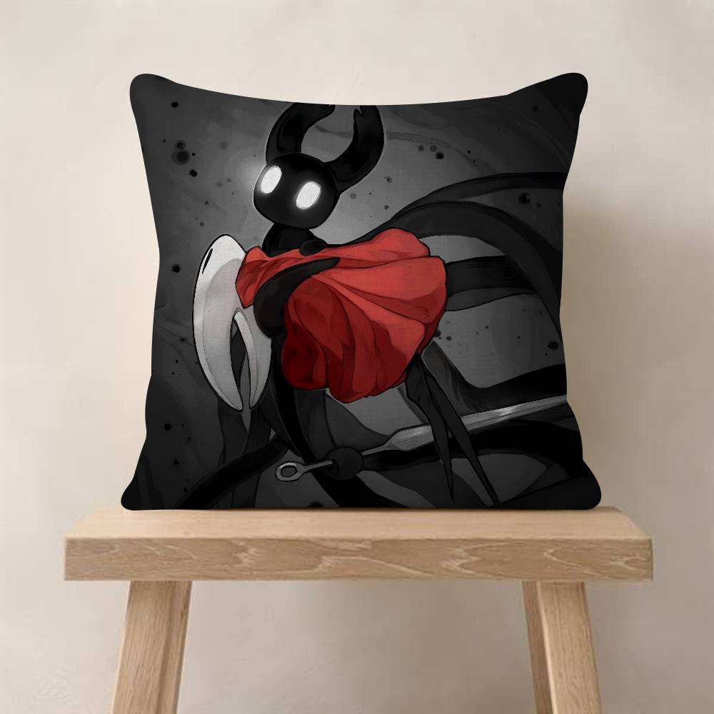 Games H-Hollow KnightS Pillowcase Toon Gift Cushion Cover Bedroom Home Sofa Chair Seat Decor Pillow Case