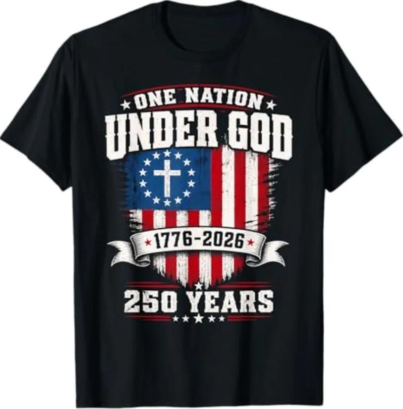 4th of July Patriotic USA 250th Anniversary T-Shirt S