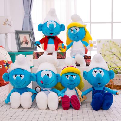 Smurfs The Movie Same Doll Plush Toy Pillow Cartoon  Childrens Gift Birthday