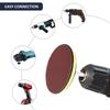 100/240pcs 4inch 100mm Sanding Paper Sanding Disc Pads Set 400-800 Grit Polishing  Flocked Sandpaper For Dremel Tool Accessories