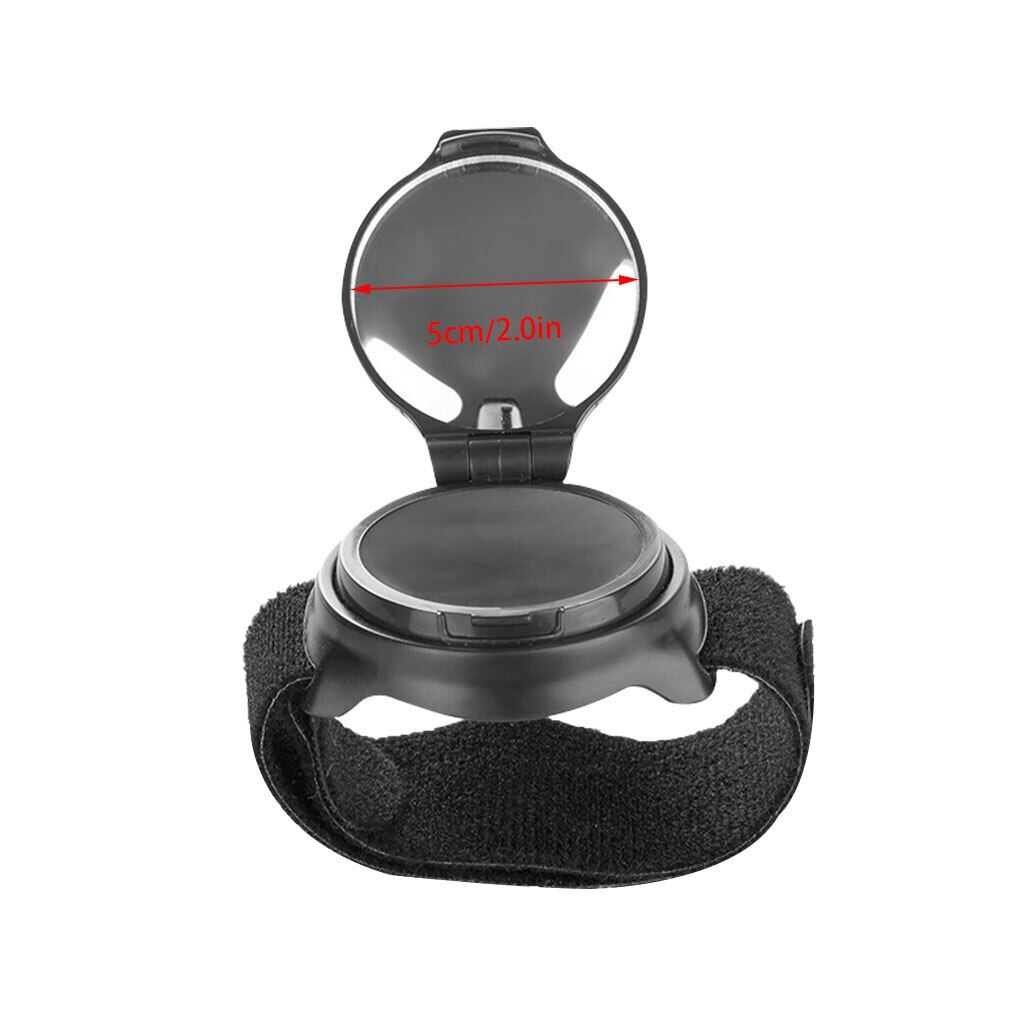 OLIKEI Tragbarer Fahrradreflektor, Fahrradrückspiegel mit Handschlaufe, drehbarer Fahrradrückspiegel, MTB-/Rennradzubehör