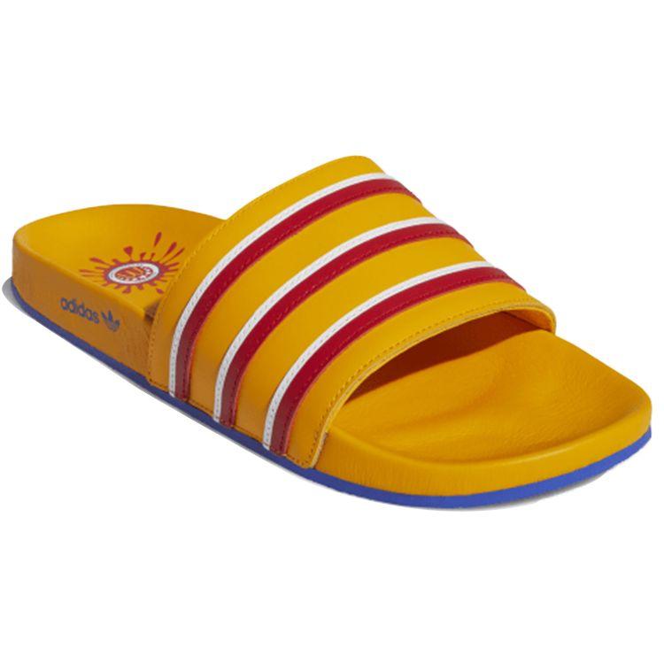 Eric Emanuel x adidas Adilette Slide McDonalds All American Games Unisex Sneaker Orange Supplier-Colour Bold-Blue H02574