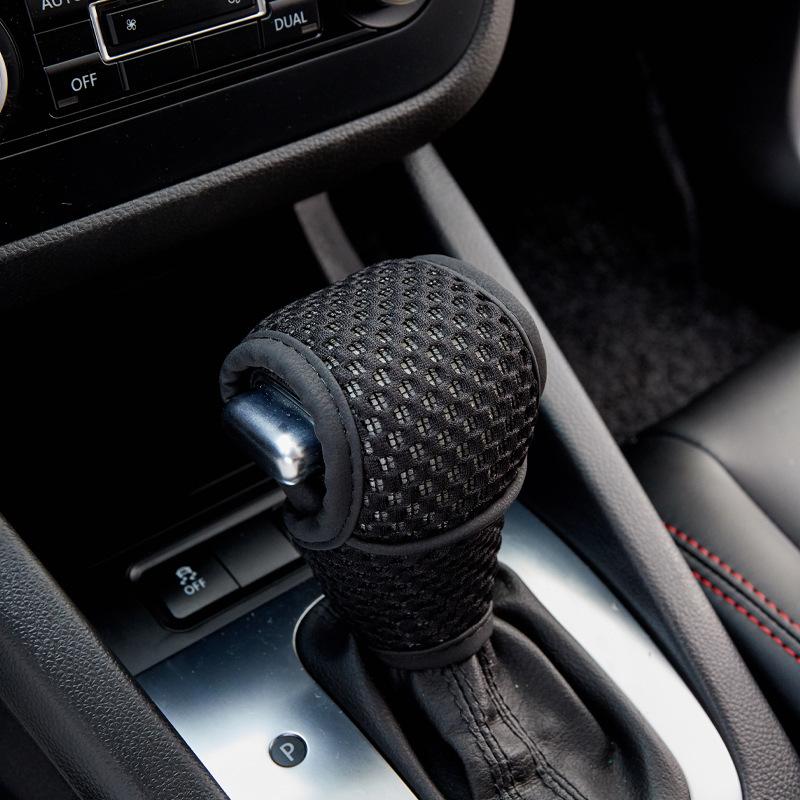 

Car Gear Cover, Car Gear Lever Cover, Handbrake Cover, Manual And Automatic Transmission Protective Cover, Universal Car Interior Accessories One Size чорний