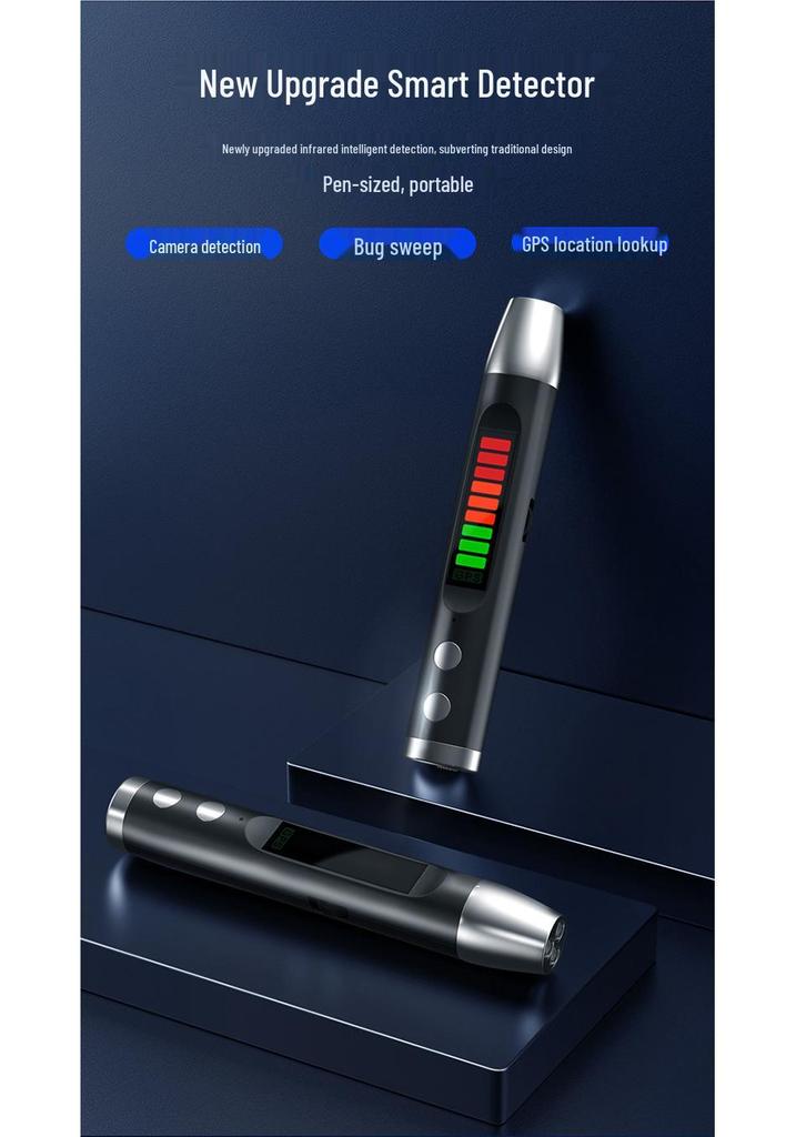 S16 Multi-Use Privacy Detector for Cameras, GPS, and Eavesdropping Prevention in Hotels or Cars.
