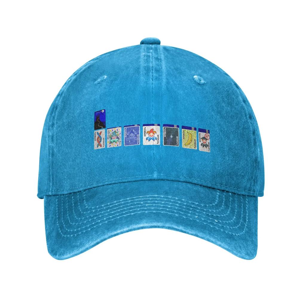 Balatro Solitaire Mashup Baseball Caps Vintage Distressed Washed Cards Game Headwear for Unisex Women Outdoor Summer Gift Caps Hat
