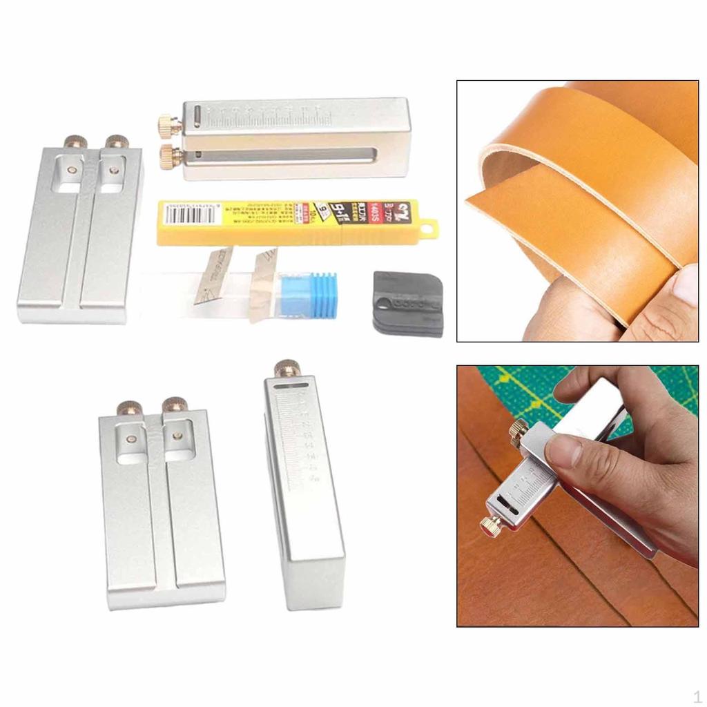Leather Cutting Tool Adjustable Portable Stable Easy To Use Belt Cutter