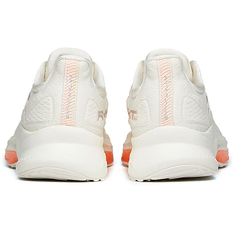 New Anta Rocket 3.0 Cushioning Breathable Wear Resistant Slip Resistant Low Top Running Shoes Women's Ivory White 122145587-3