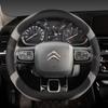 D Type Steering Wheel Cover For Citroen C3-XR New Elysee C4 Sega 2014 -  Spacetourer Picasso DS3 DS5 C3 II III 2009 -