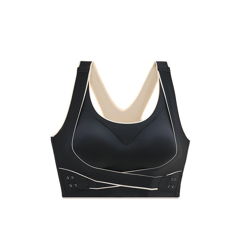 Gilet Sportivo con Fibbia Laterale Regolabile - Reggiseno da Donna Senza Ferretto, Ammortizzante & Traspirante Anti-Cedimento