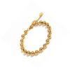 A52E Minimalist Beaded Chain Bracelet For Women Men Sturdy Corrosion Resistant Stainless Steel