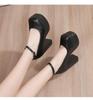 2026 Spring European & American High Chunky Heel Women's Platform Shoes - Waterproof Fashion Show & Banquet Style
