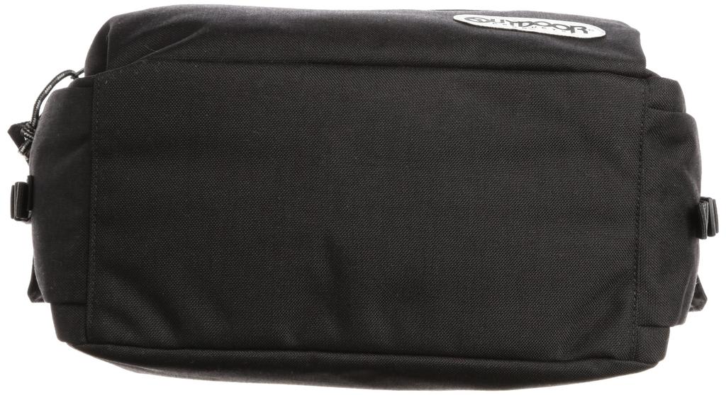 Outdoor Products 61512 Cordura Nylon Umhängetasche, Wickeltasche, A4-Format passt, Schwarz