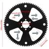 420/428 37T/41T/54T/65T Rear Back Chain Sprocket for Motocross ATV Quad 4Wheeler Quad Pit Dirt Bike Motorcycle Modified Parts