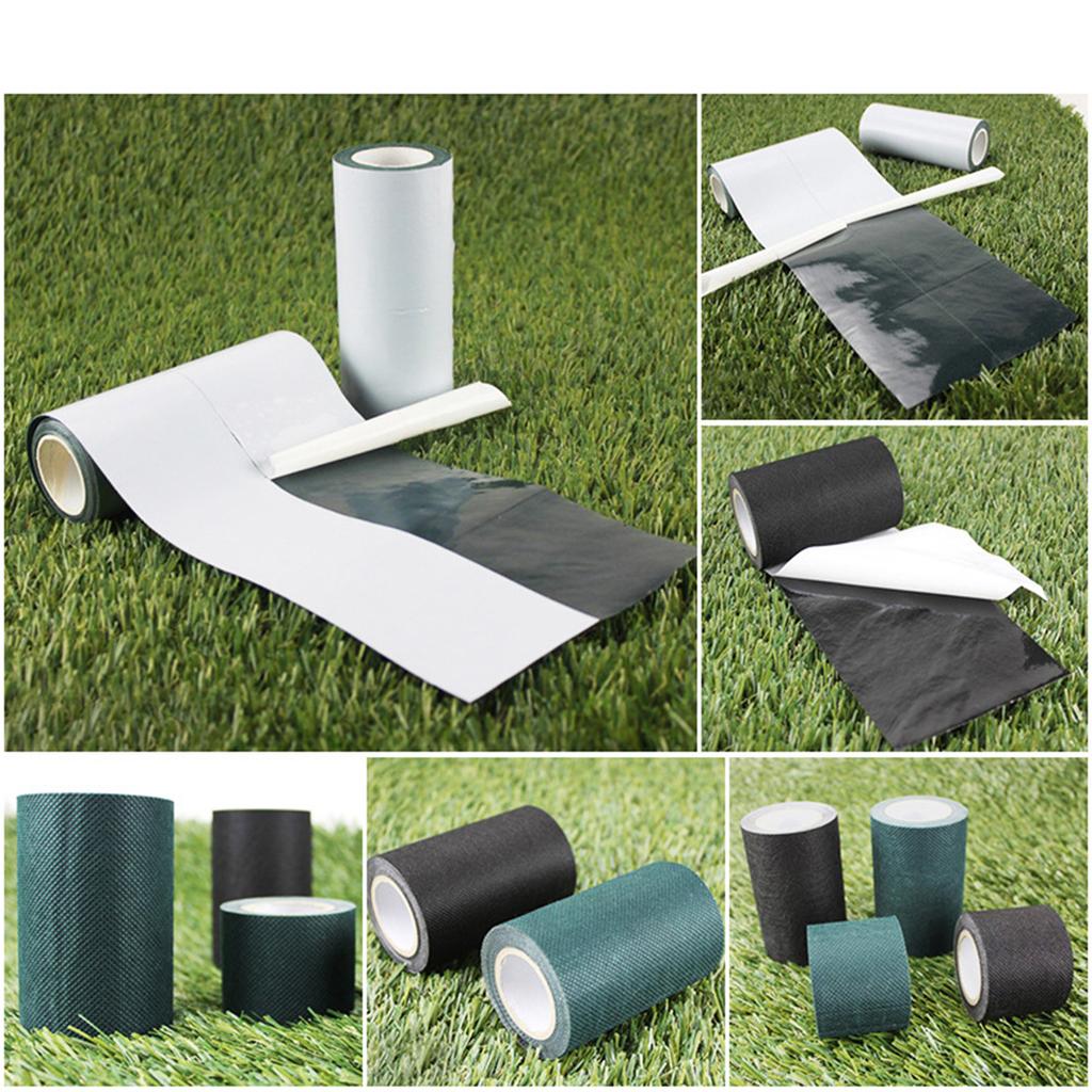 Waterproof Turf Tape Single Sided Adhesive Non Woven Fabric Backing for Outdoor Synthetic Grass Joint Fixing Green
