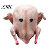 Breathable Full Coverage Turkey Mask Halloween Mask, Realistic Shape, Latex Comfortable Fit Prank Head Cover, for Thanksgiving Party Dress Up Cosplay
