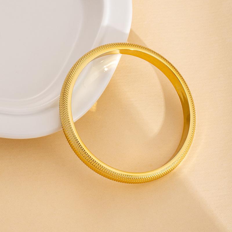 Wind Electroplated Ccb Bracelet Individual Cold Wind Simple Jewelry Men'S And Women'S Fashion Versatile Bracelet Supply