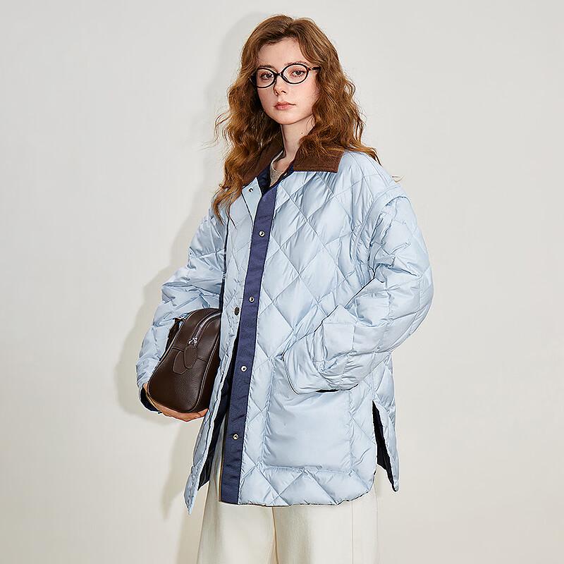 Chuyu Women's Reversible 90% Down Jacket