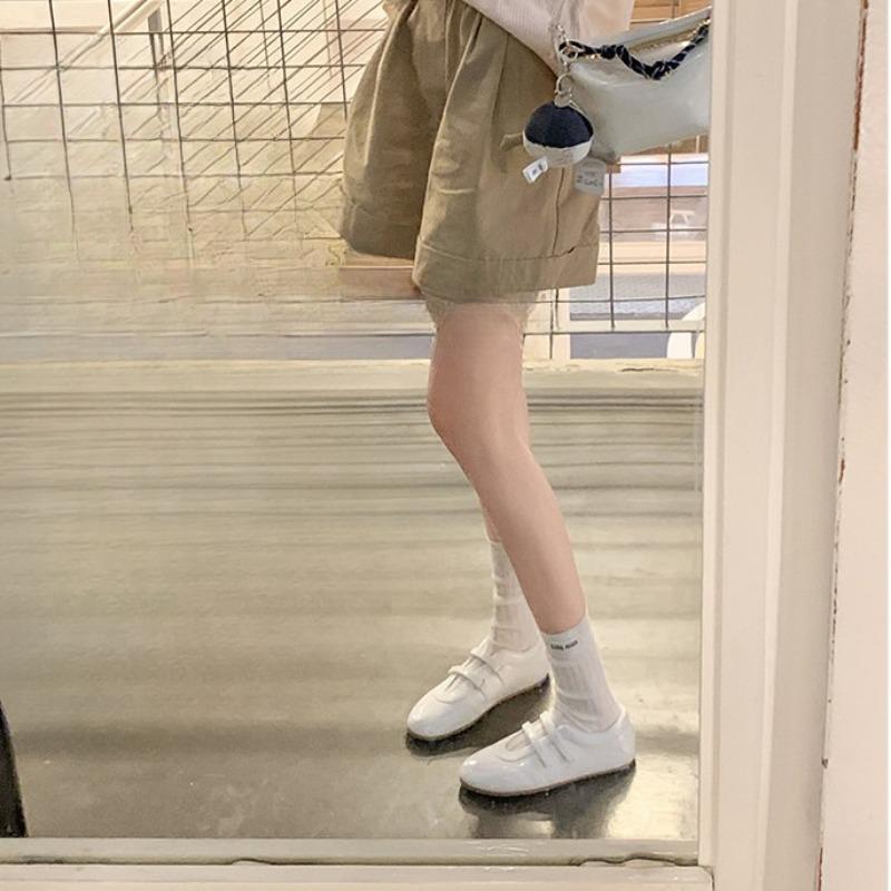 Velcro Casual Sports Shoes Flat Shoes Women's Ballet Shoes Training Shoes