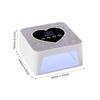 Fast Curing UV Nail Lamp Rhinestone Heart Shape Nail Dryer Machine Nail Dryer Lamp  Pedicure Use