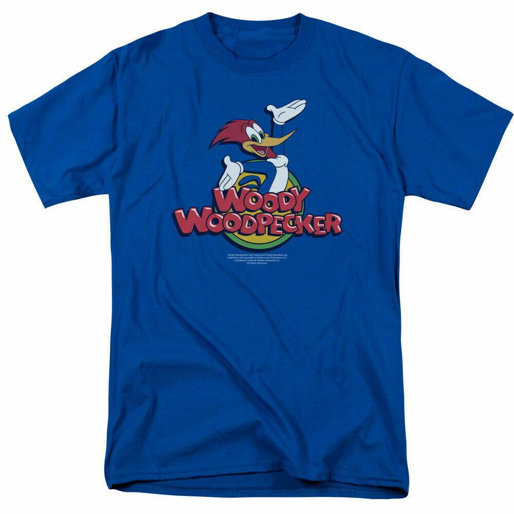 26 Woody Woodpecker Woody T Shirt Mens Licensed Cartoon Merchandise Royal Blue Unisex T-Shirt XL