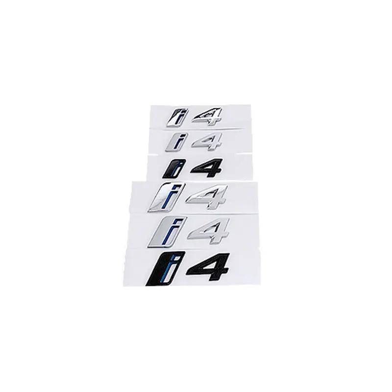 I4 I7 I3 iX iX3 iX4 iX7 New Old Logo Car Stickers for BMW New Energy I4 I7 I3 iX Tail Badge Black Rear Boot Label Trunk Logo RR8