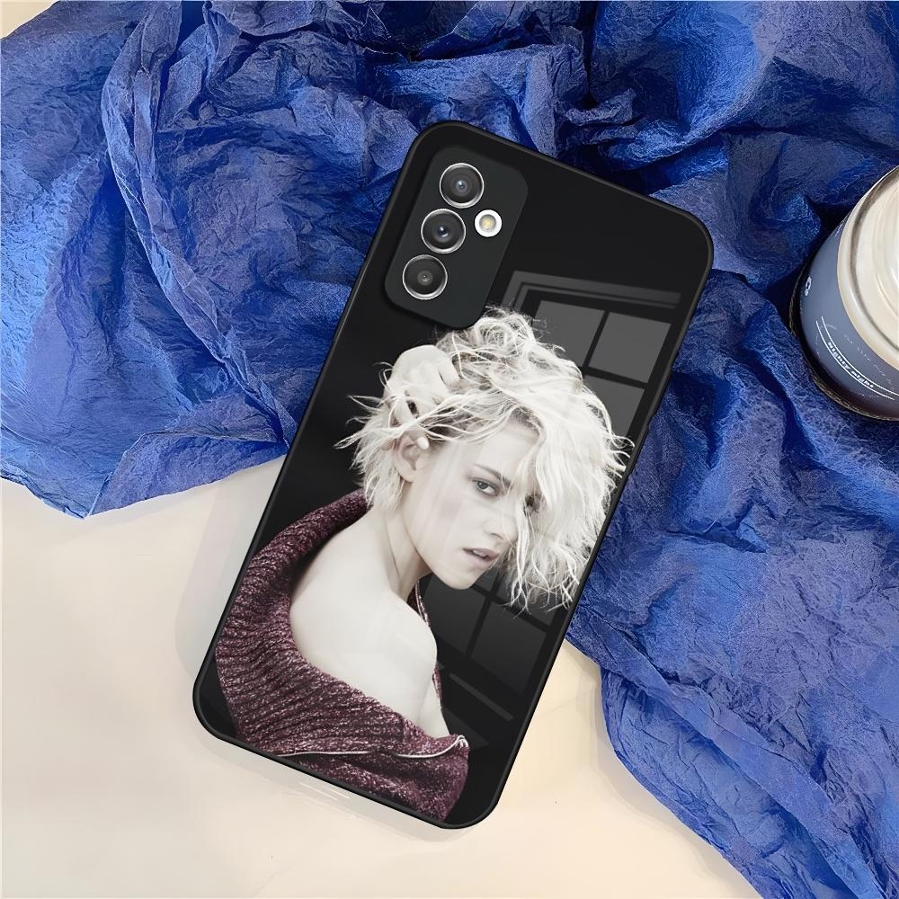 

Потрясающая девушка Кристен Стюарт Чехол для телефона для Samsung Galaxy S26 S25 S24 S30 S21 S23 S20 S22 Fe Pro Edge Ultra Plus Стеклянный Чехол Galaxy S23 FE