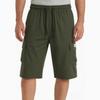 Large Size Summer Thin Quick Drying Beach Pants Casual 7-point Shorts