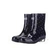 Rain shoes women's short rain boots adult water shoes labor insurance clean waterproof boots PVC rubber shoes