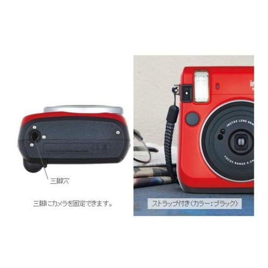 Fotocamera Istantanea Fujifilm Instax Mini 70 INS MINI 70N ROSSA (Rosso)