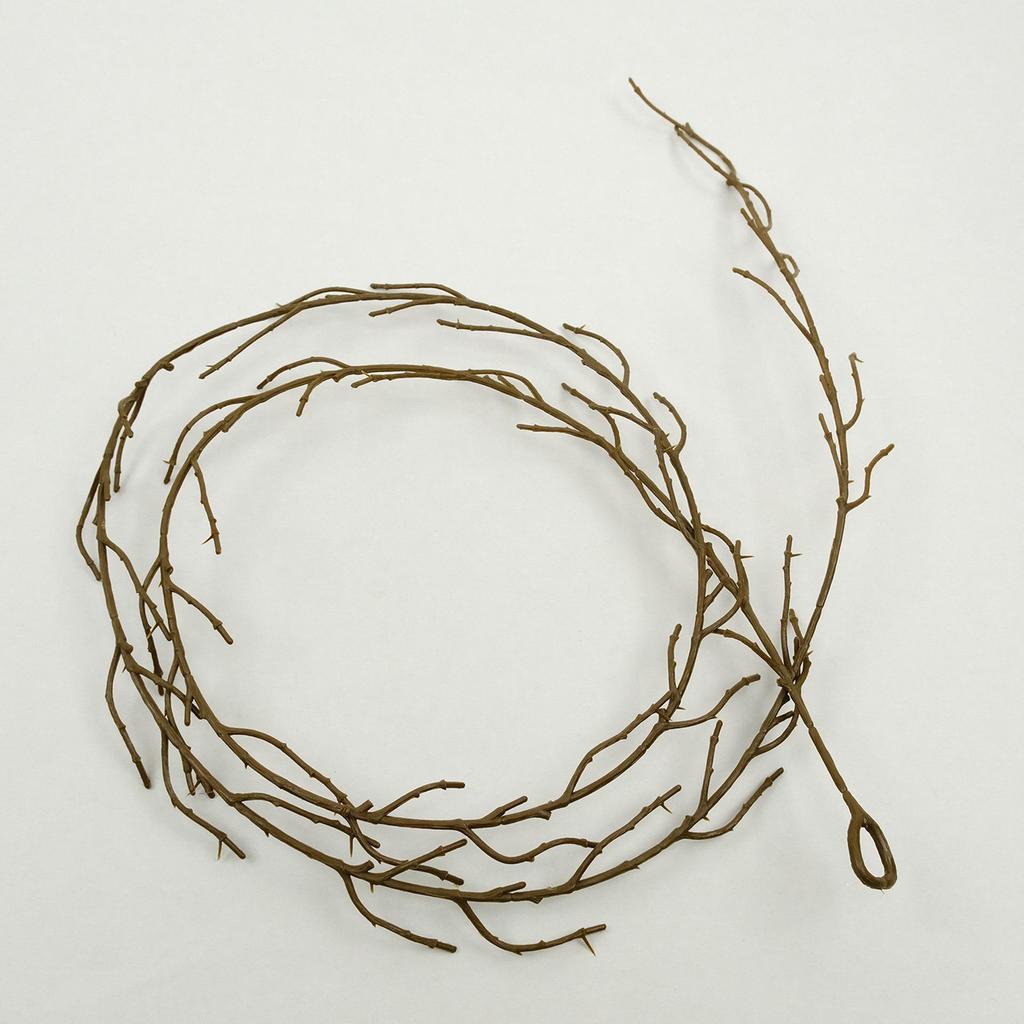 72-Head Rattan Artificial Vine with Green Plant Leaves for Wall Decor