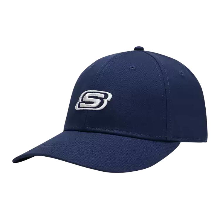 Бейсболка с вышивкой логотипа Skechers, унисекс, темно-синяя, L326U019-002Z M