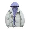 Fake Two-piece Down Cotton-padded Jacket, New Women's Thickened Short Winter Ins Loose Cotton-padded Jacket, Cotton-padded Jacket.