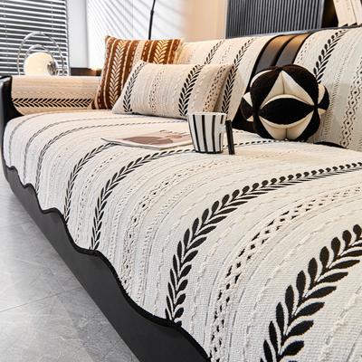 Modern Light Luxury Special-shaped Sofa Cushion Is Universal In All Seasons 2025 New Leather Sofa Seat Cushion Fixed Non-slip Cover