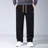 Plus-size Long Pants, Spring and Autumn Straight-leg Pants, Loose Casual Pants, Men's New Sports Pants
