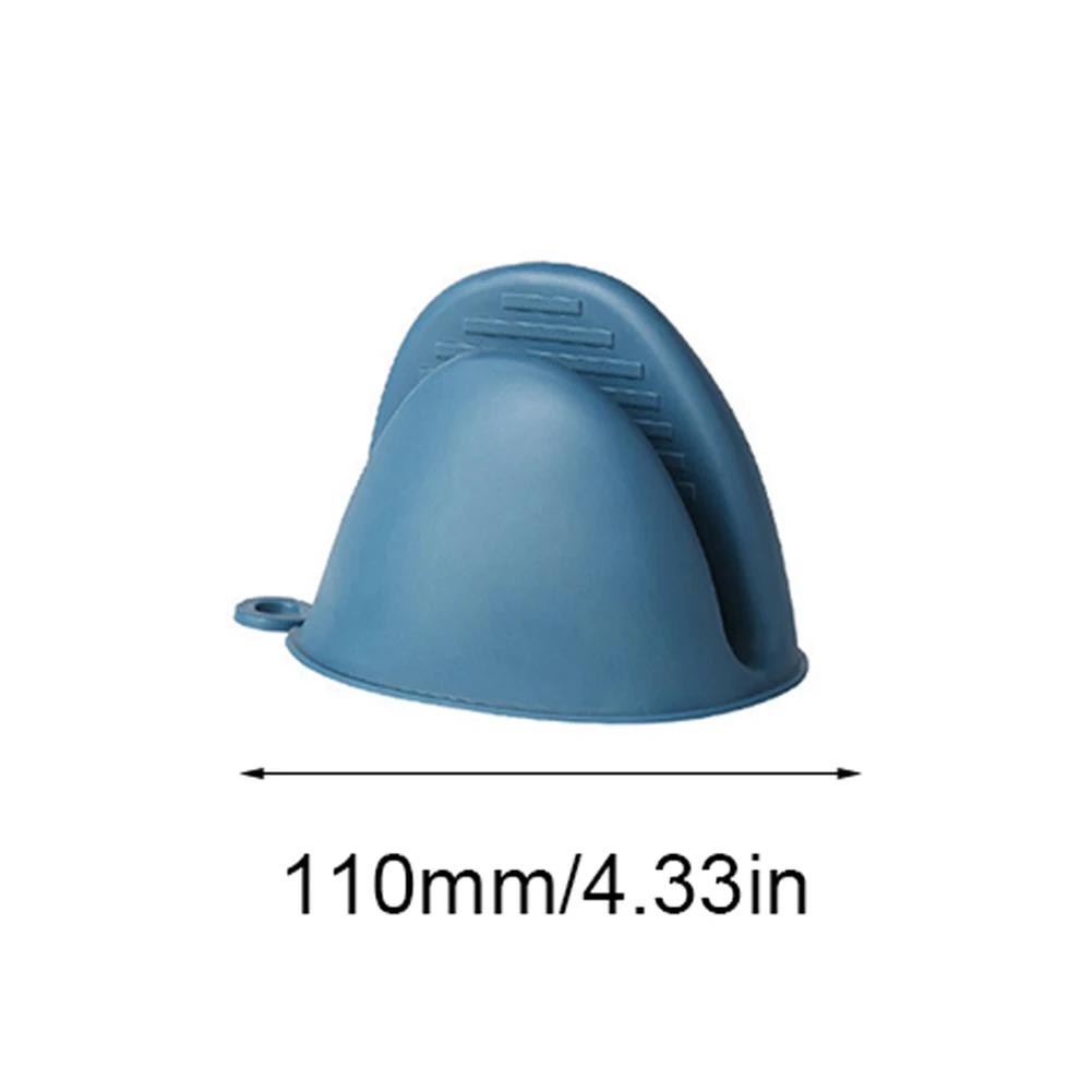 Mini Oven Gloves Silicone Cooking Pinch Grips Oven Mitts Potholder Kitchen Oven Gloves  Rubber Kitchen Cooking Baking
