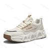 Moda Wiosna 2025 Nowe Oddychające Siatkowe Męskie Codzienne Buty Sportowe Na Grubej Podeszwie Trend Mody Wygodne Niskie Antypoślizgowe Grube Sneakersy