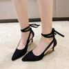 New Women Pumps Suede High Heels Shoes  Fashion Office Shoes Stiletto Party Feast Shoes Female Comfort Women Heels Women