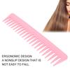 Wide Teeth Comb Rounded Large Hair No Handle Detangling Comb for Curly Hair Wet Dry Hair