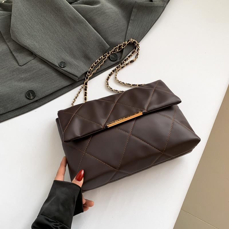 New Summer Retro Crossbody Bag Fashionable Casual Commuting Beautiful Personality Trend Simple Single-shoulder Small Square Bag