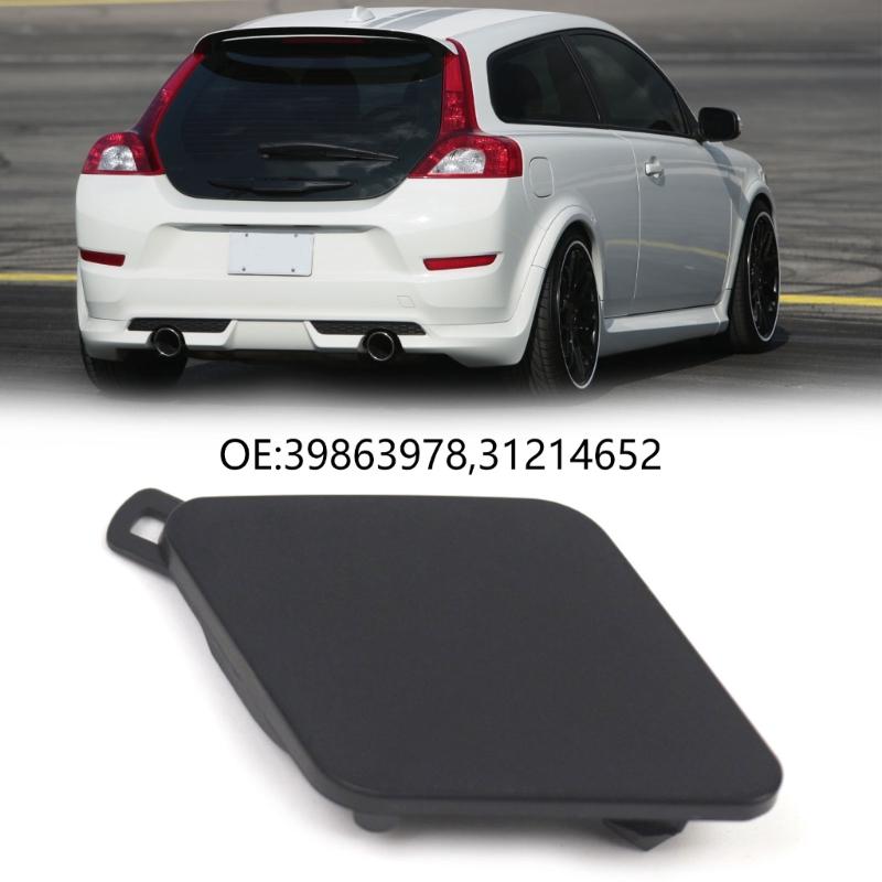 Rear Bumper Spoiler Tow Eye Hook Cover Replacement Accessories 39863978,31214652 for MK1 2010-2013
