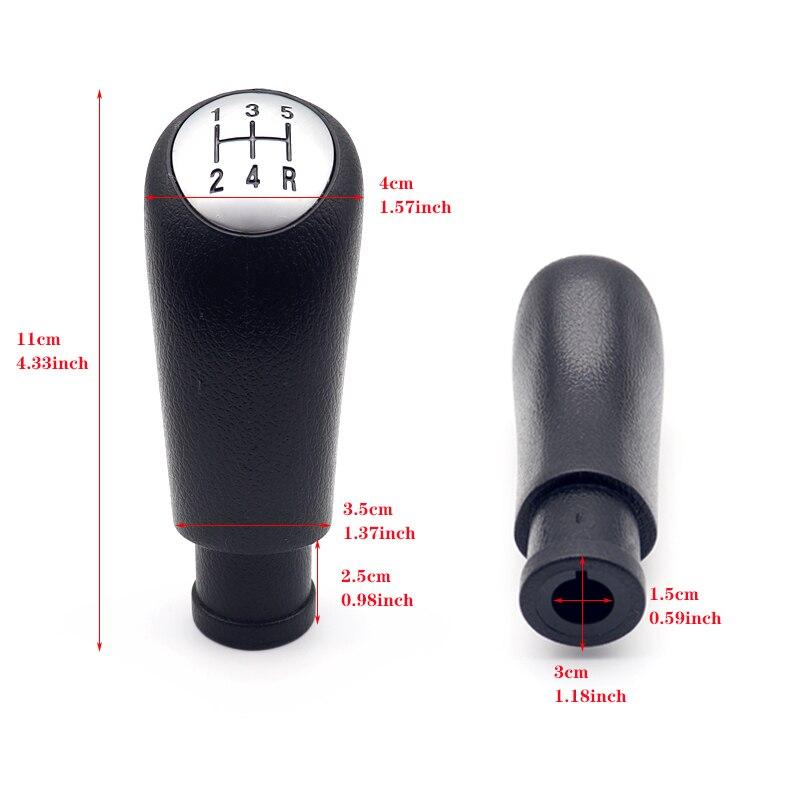 5 geschwindigkeit Auto Manuelle Schaltknauf Shifter Hebel Gearstick Auto Zubehör 735269771 Für Alfa Romeo 147 156 2000-2010 neue
