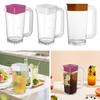 2L Water Pitcher Gift Cold Kettle Easy To Clean Water Container with Handle Water Jug with Lid for Beverage Ice Tea Lemonade
