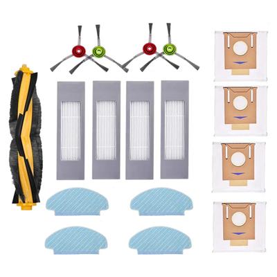 Für ECOVACS DEEBOT N10 N10 PLUS Saugroboter Haupt-Seitenbürste Hepa-Filter Mopptuch Staubbeutel Ersatzteile