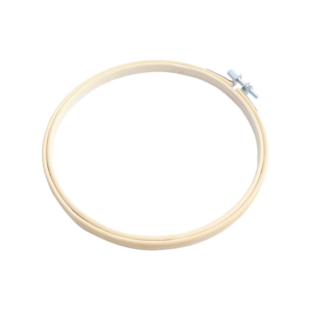 1Pcs Bamboo Embroidery Circle 26Cm Hoop Frame DIY Cross Stitch Quilting Needlework DIY Craft Home Decoration Accessories