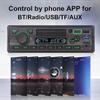 Autoradio bluetooth - lxklsz - single din - prise en charge mains libres - usb/fm/am/tf/aux-in