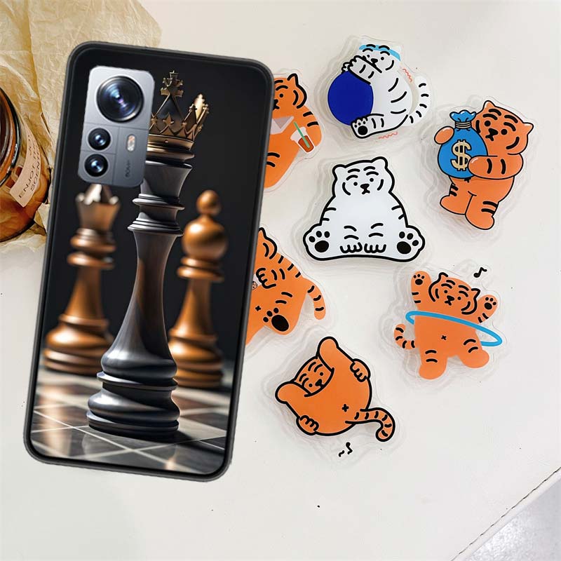 Competitive Chess Game Phone Case For Xiaomi Poco X7 F6 F5 Pro F7 14 Ultra Mi 15 11 Lite F3 M6 M5S M4 11T 10T Pro Cover Capa