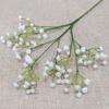 Simulation Gypsy dried flower bouquet, fake flower wedding decoration flower soft glue Gypsy simulated flower