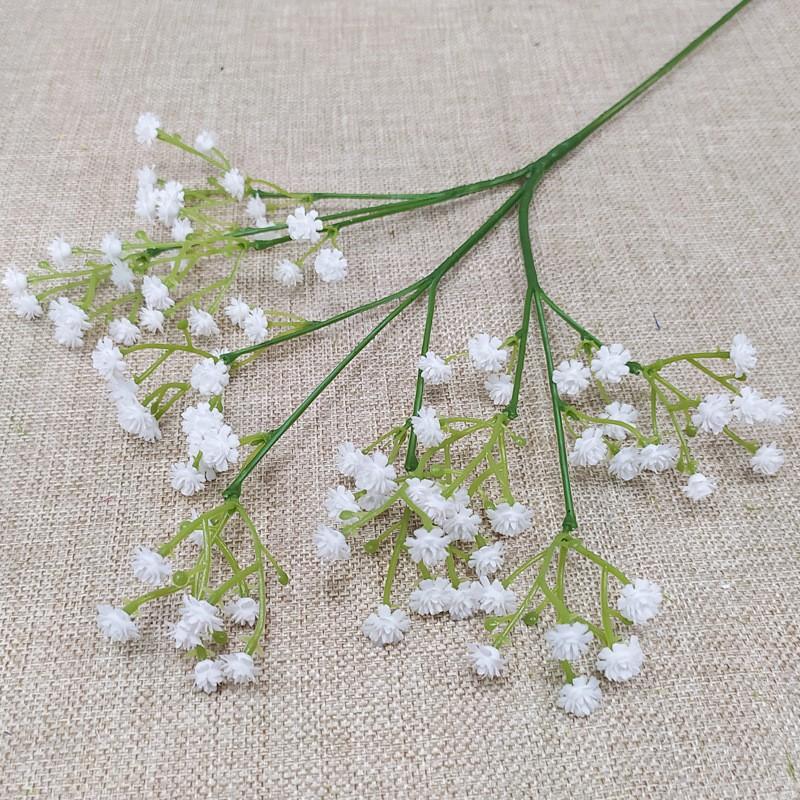 Simulation Gypsy dried flower bouquet, fake flower wedding decoration flower soft glue Gypsy simulated flower