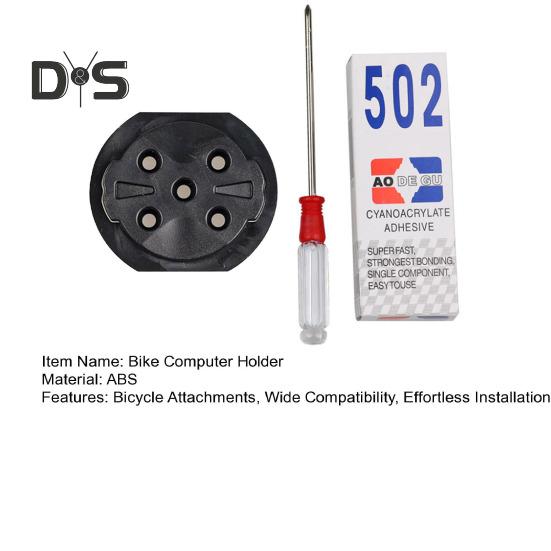 Bicycle Computer Holder Bicycle Computer Base Replacement Bike Computer Mount Repair Parts for Garmin Cycling Bicycle Attachments